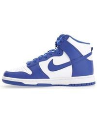 Nike - Dunk High Retro Lace-Up Sneakers - Lyst