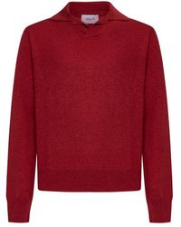 D4.0 - Long Sleeve Polo Shirt - Lyst