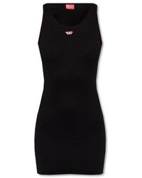 DIESEL 'd-tank' Sleeveless Dress - Black