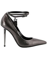 Tom Ford - Padlock Ankle Strap Pumps - Lyst