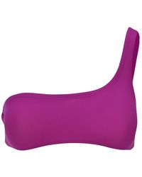 Isabel Marant Salome Single-shoulder Bikini Top - Pink