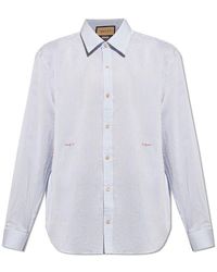 Gucci - Shirt With Logo, - Lyst