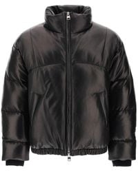 Alexander McQueen - Quilted Leather Puffer Jacket - Lyst