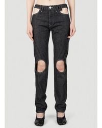 Vivienne Westwood - Cut Out Jeans - Lyst