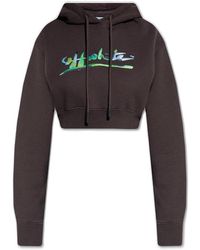 Virgil Abloh Princess Cropped Hoodie 