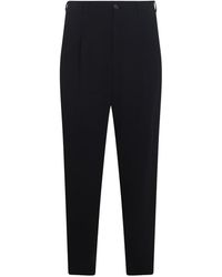 Giorgio Armani - Single-pleat Trousers - Lyst