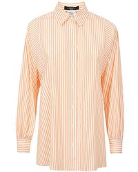 Weekend by Maxmara - Striped Long-Sleeved Shirt - Lyst