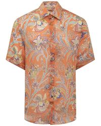 Etro - Floral Soho Shirt - Lyst