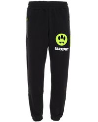 Barrow - Logo Embroidered Track Pants - Lyst