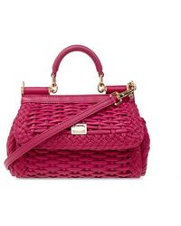 Dolce & Gabbana - 'sicily Small' Shoulder Bag - Lyst