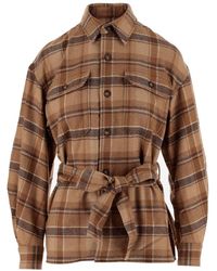 Polo Ralph Lauren - Wool Blend Shirt With Check Pattern - Lyst