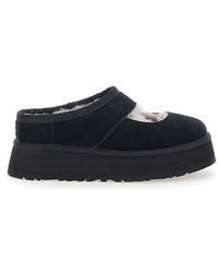 UGG - Bea Cut-Out Detailed Slip-On Slippers - Lyst