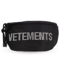 Vetements - Logo Embellished Belt Bag - Lyst