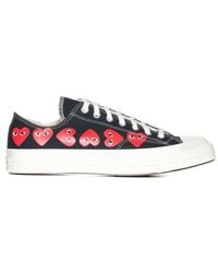 COMME DES GARÇONS PLAY - Converse Multi Heart Chuck 70 Low Sneakers - Lyst