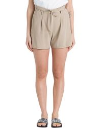 Moncler Waist-tied Shorts - Natural