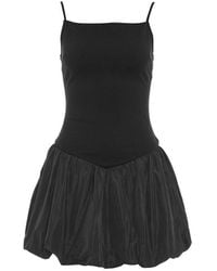 STAUD - Ablee Tufted Mini Dress - Lyst