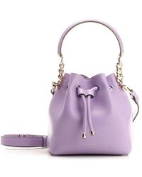 Jimmy Choo Lilac "bon Bon" Bucket Bag - Purple
