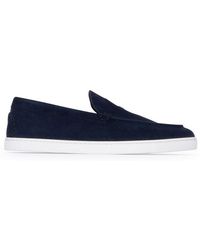 Christian Louboutin - Varsiboat Slip-on Loafers - Lyst