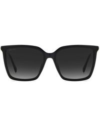 Jimmy Choo - Rectangular Frame Sunglasses - Lyst