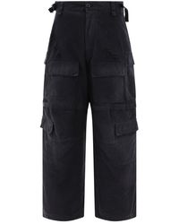 Balenciaga - Cotton Twill Cargo Pants - Lyst