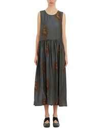Uma Wang - Printed Sleeveless Ardal Dress - Lyst