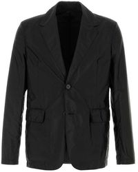 Prada - Re-Nylon Single-Breasted Tailored Blazer - Lyst
