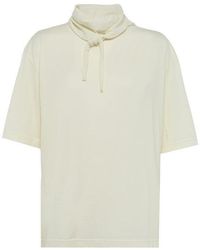 Lemaire - Foulard Embellished T-shirt - Lyst