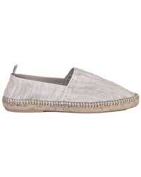 Eleventy - Almond Toe Slip-On Espadrilles - Lyst