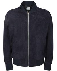 Paul Smith - Zip-Up Long-Sleeved Bomber Jacket - Lyst