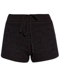 IRO - 'loreen' Crochet Shorts, - Lyst