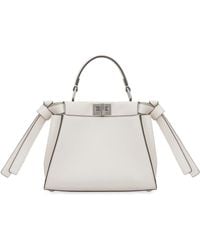 Fendi - Peekaboo Mini Tote Bag - Lyst