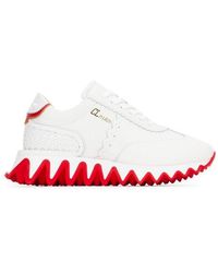 Christian Louboutin - Loubishark Lace-up Sneakers - Lyst