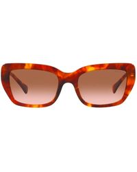 Ralph Lauren - Rectangular Frame Sunglasses - Lyst