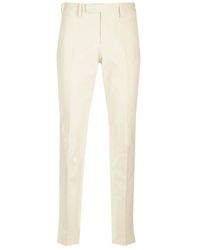 Lardini - Mid-Rise Tapered-Leg Trousers - Lyst