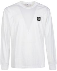 Stone Island - Long Sleeve T-shirt - Lyst