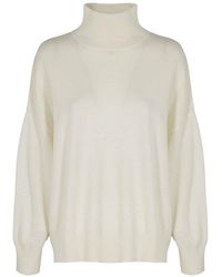 Loulou Studio - Murano High-neck Knitted Jumper - Lyst