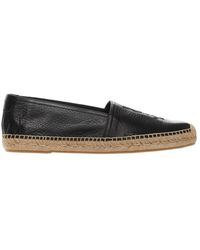 black suede espadrilles