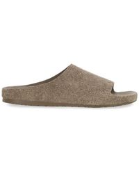 Loewe - Open Toe Slip-on Sandals - Lyst