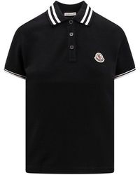 Moncler - Polo Shirt With Logo - Lyst