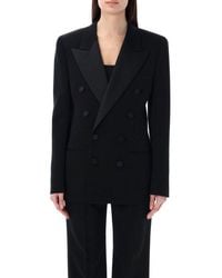 Saint Laurent - Smoking Jacket - Lyst