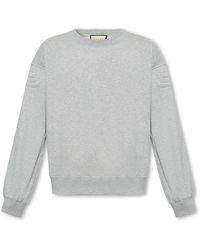 Gucci - Cotton Sweatshirt - Lyst