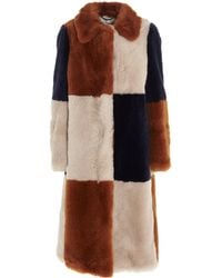 Stella McCartney Adalyn Faux Fur Coat - Multicolour
