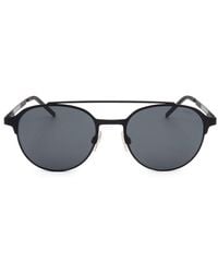 BOSS - Round-Frame Sunglasses - Lyst