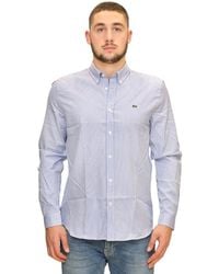 Lacoste - Regular Fit Checked Shirt - Lyst