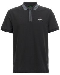 BOSS - Logo Detailed Short-Sleeved Polo Shirt - Lyst