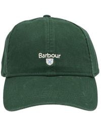 Barbour - Logo Embroidered Baseball Cap - Lyst