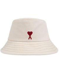 Ami Paris - Denim Hat - Lyst