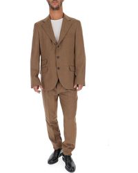 Brunello Cucinelli Slim Fit Suit - Brown