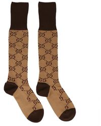 Gucci - GG Signature Socks - Lyst