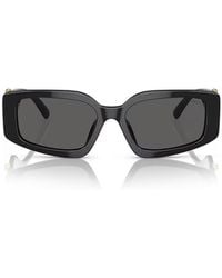 Tiffany & Co. - Rectangle Framed Sunglasses - Lyst